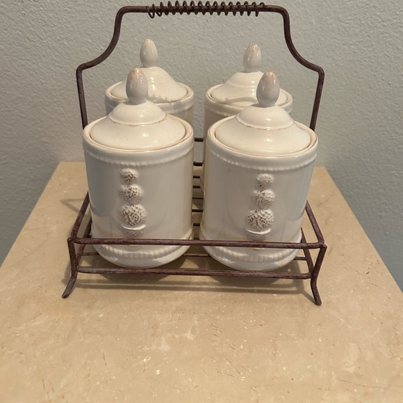 Barreveld International 4 Condiment caddy with Carrier - Picture 1 of 6